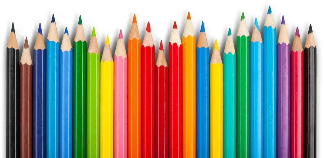 Colorful Colored Pencils